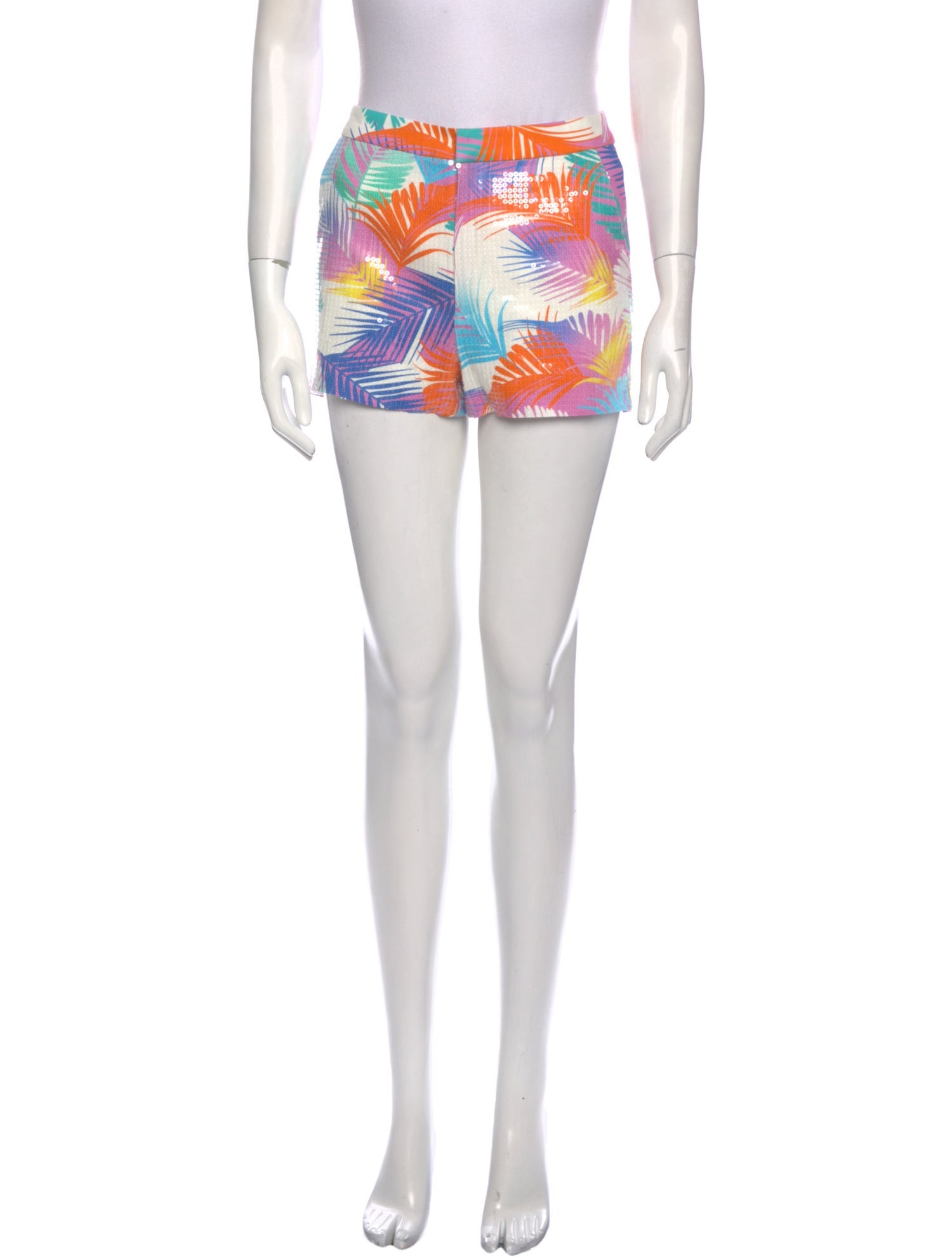 Le Superbe Printed Mini Shorts