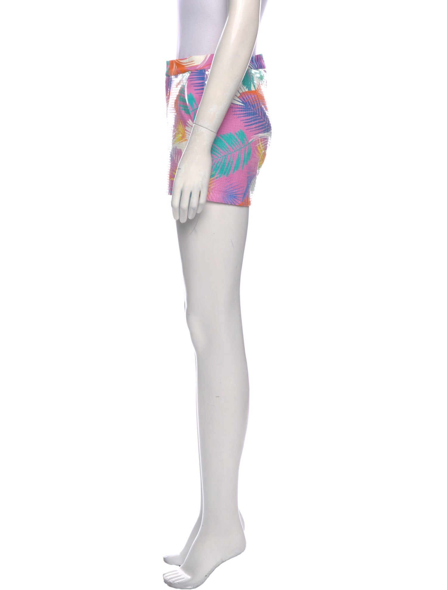 Le Superbe Printed Mini Shorts