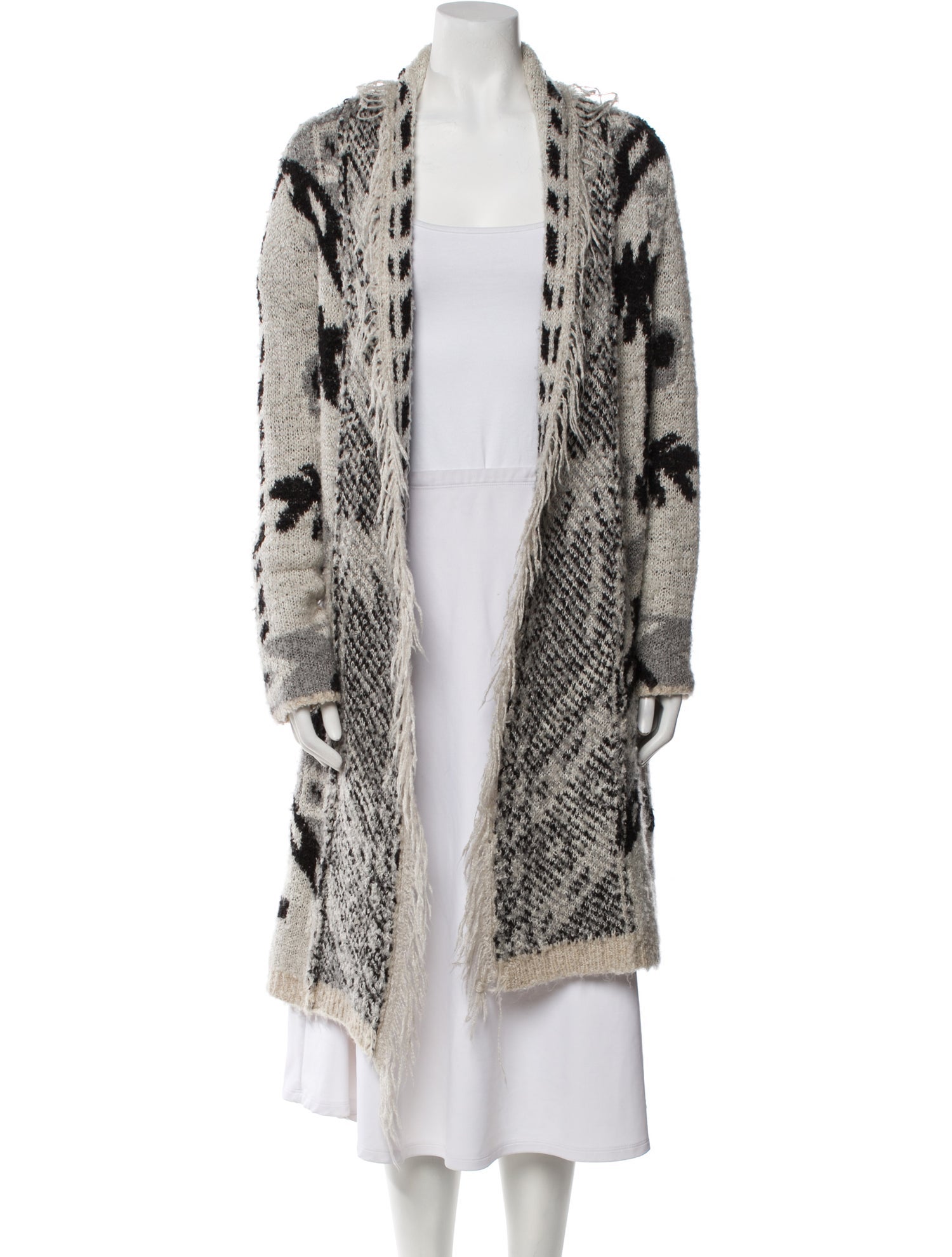 Le Superbe Printed Cowl Neck Sweater