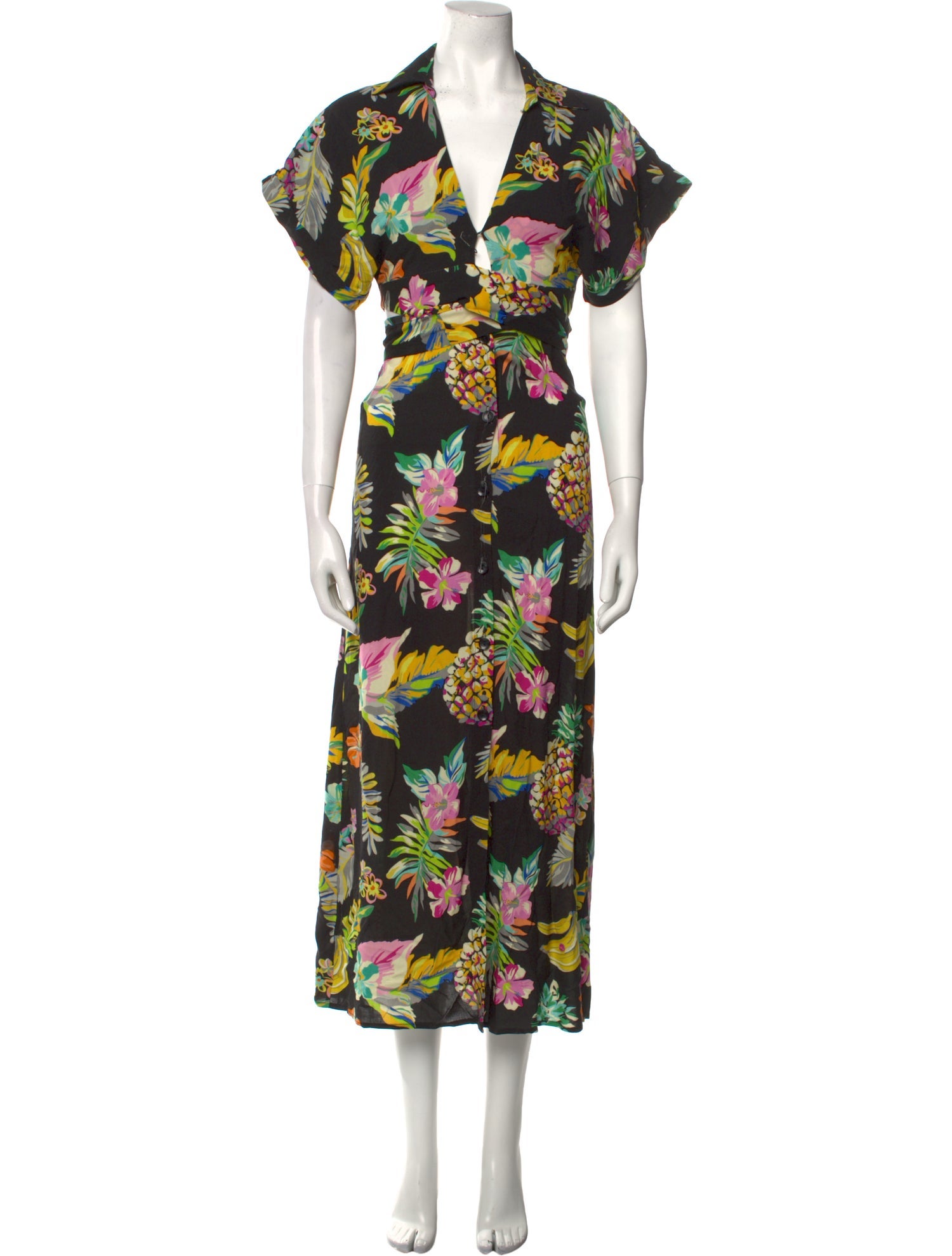 Le Superbe Floral Print Long Dress