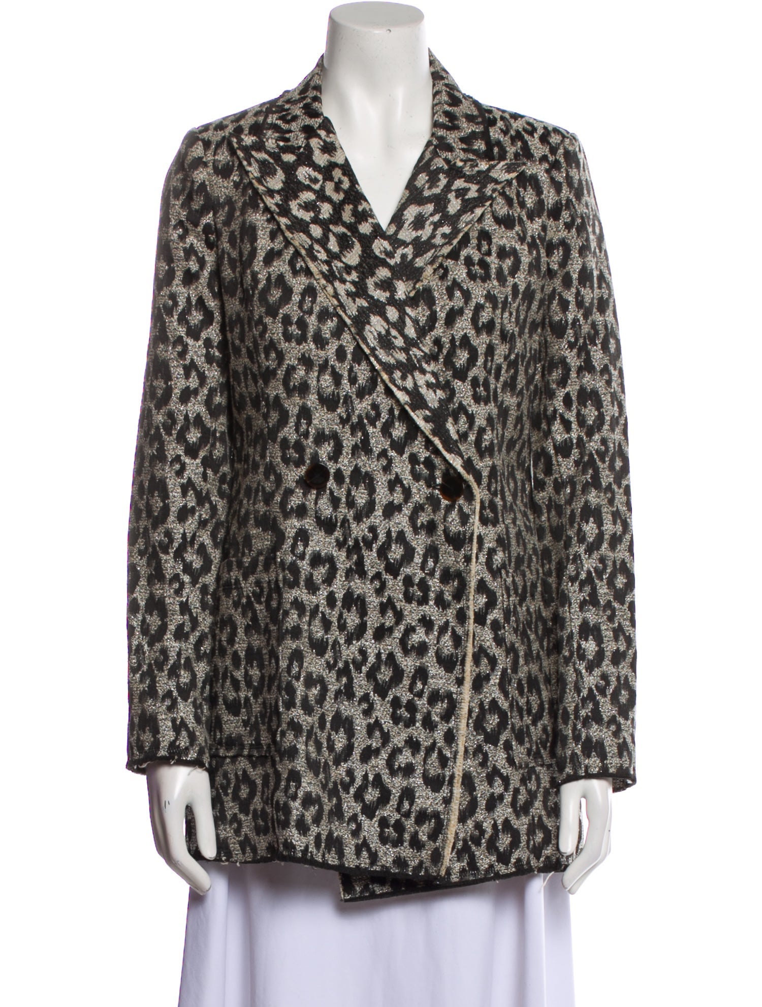 Le Superbe Animal Print Coat