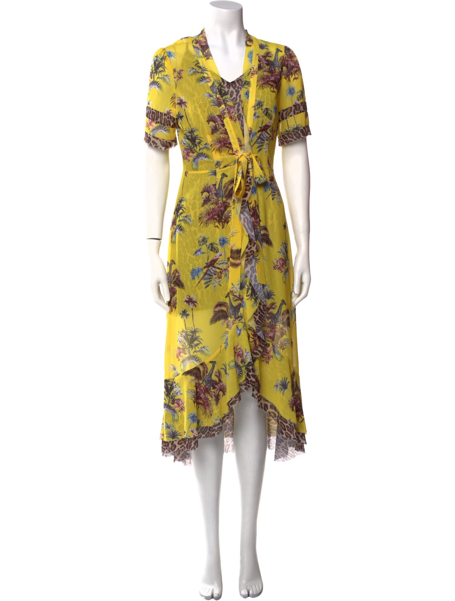 Le Superbe Floral Print Long Dress