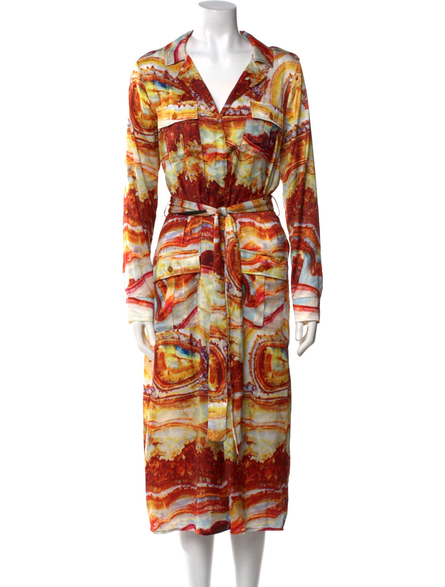 Le Superbe Printed Midi Length Dress
