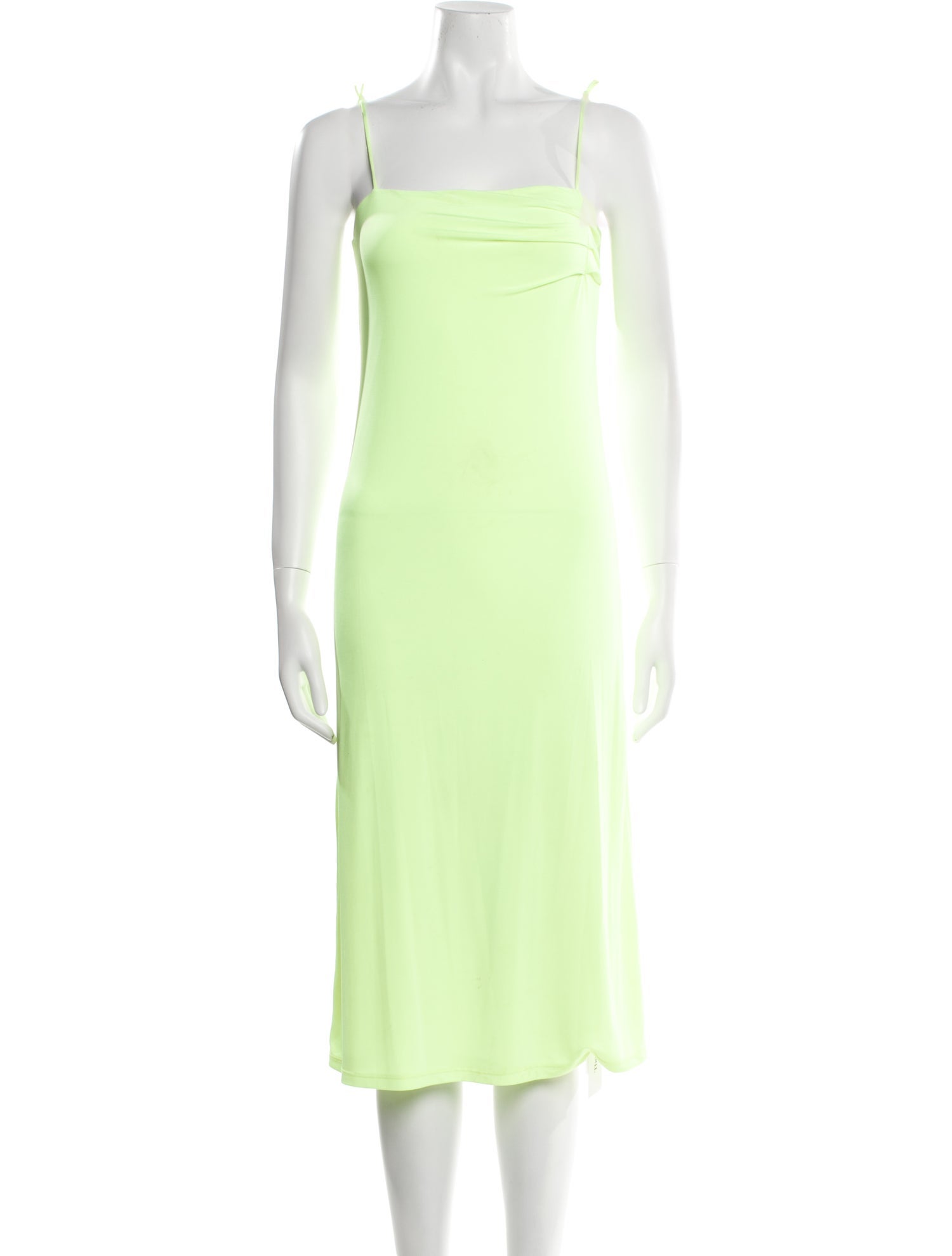 Le Superbe Square Neckline Knee-Length Dress