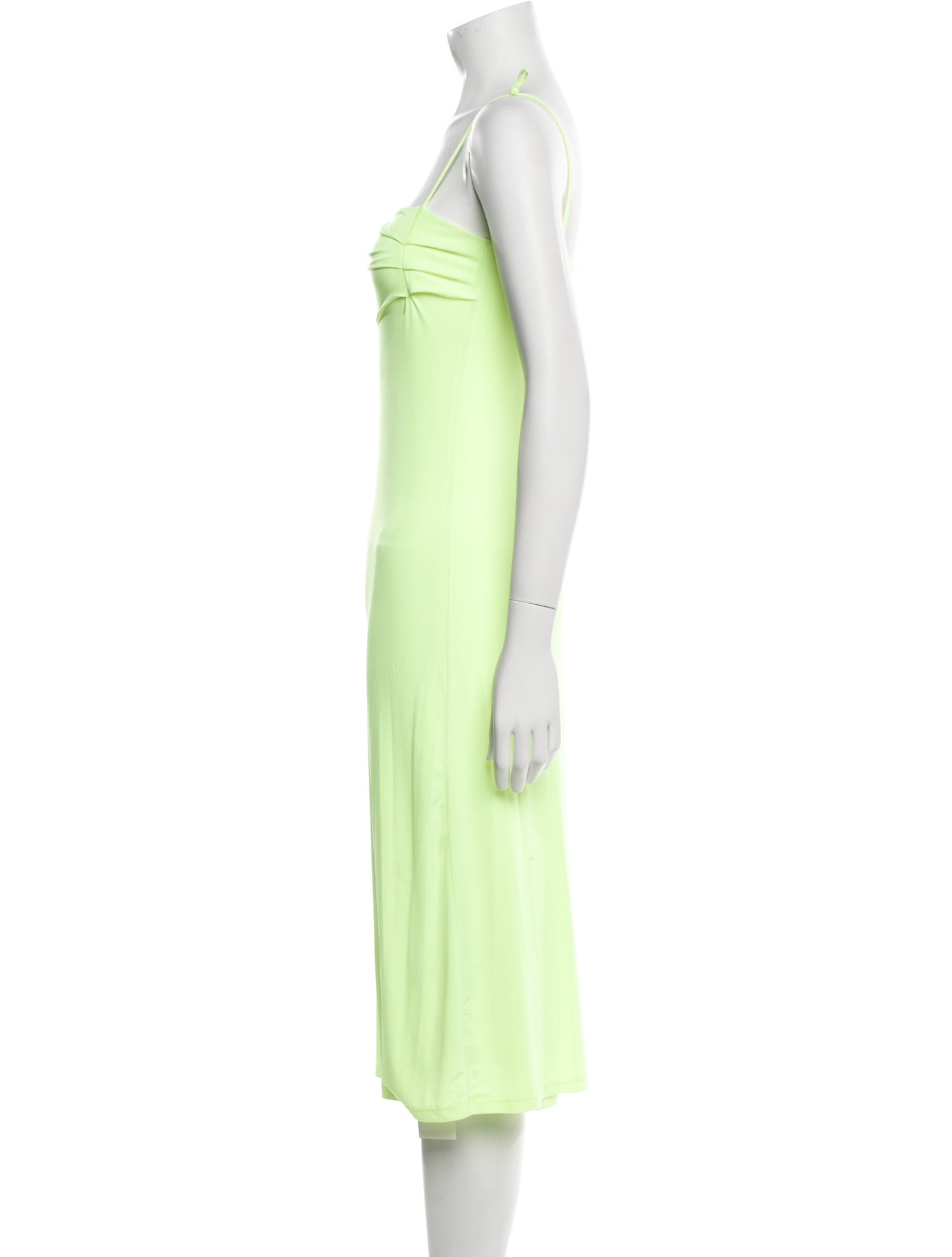 Le Superbe Square Neckline Knee-Length Dress