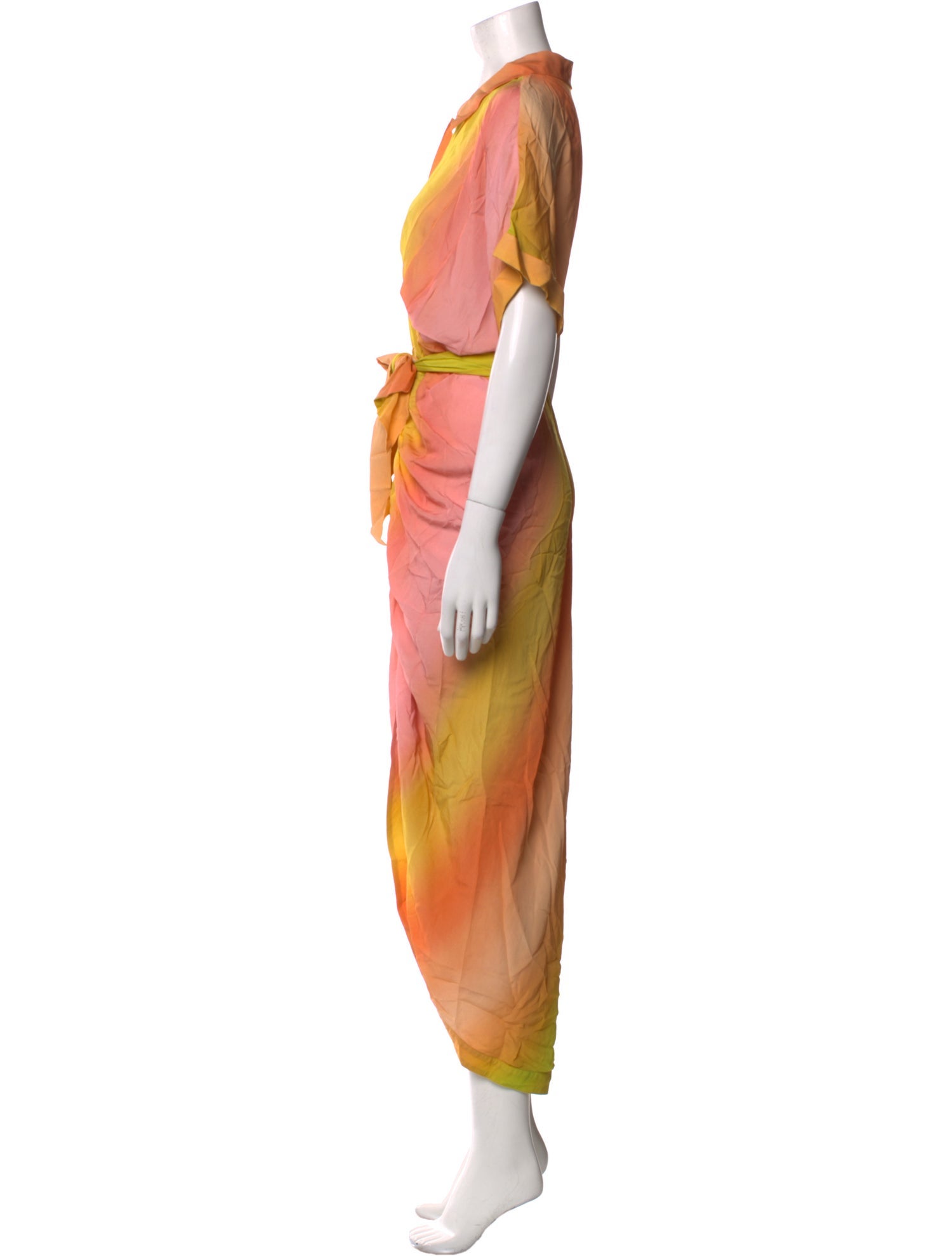 Le Superbe Tie-Dye Print Long Dress