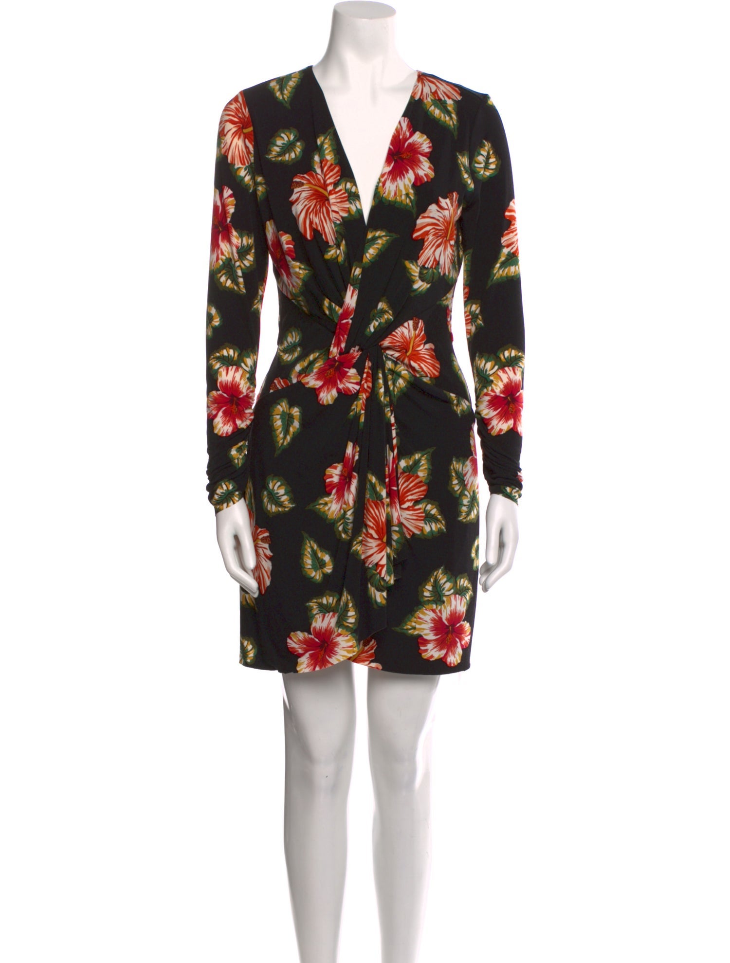 Le Superbe Floral Print Mini Dress