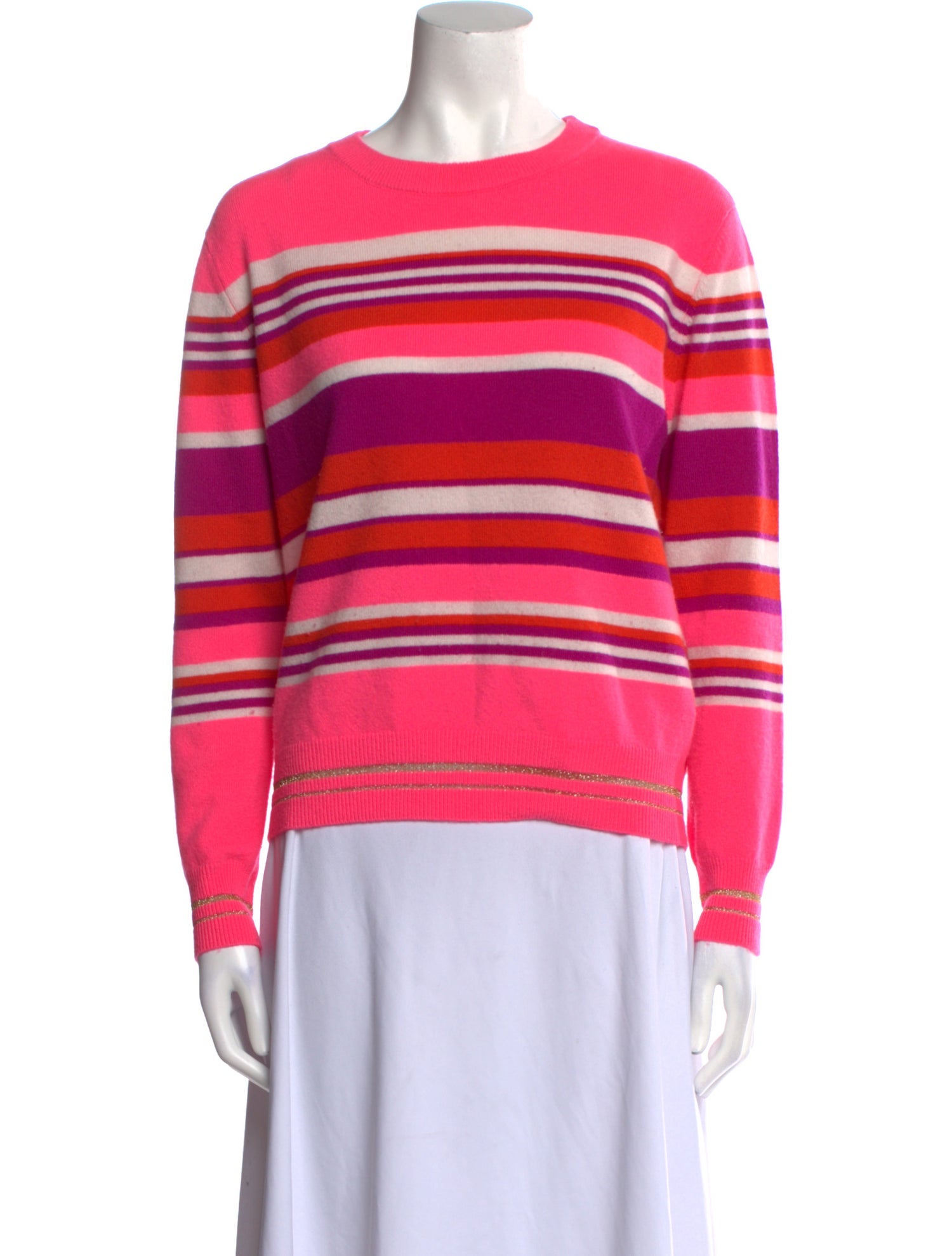 Le Superbe Cashmere Striped Sweater