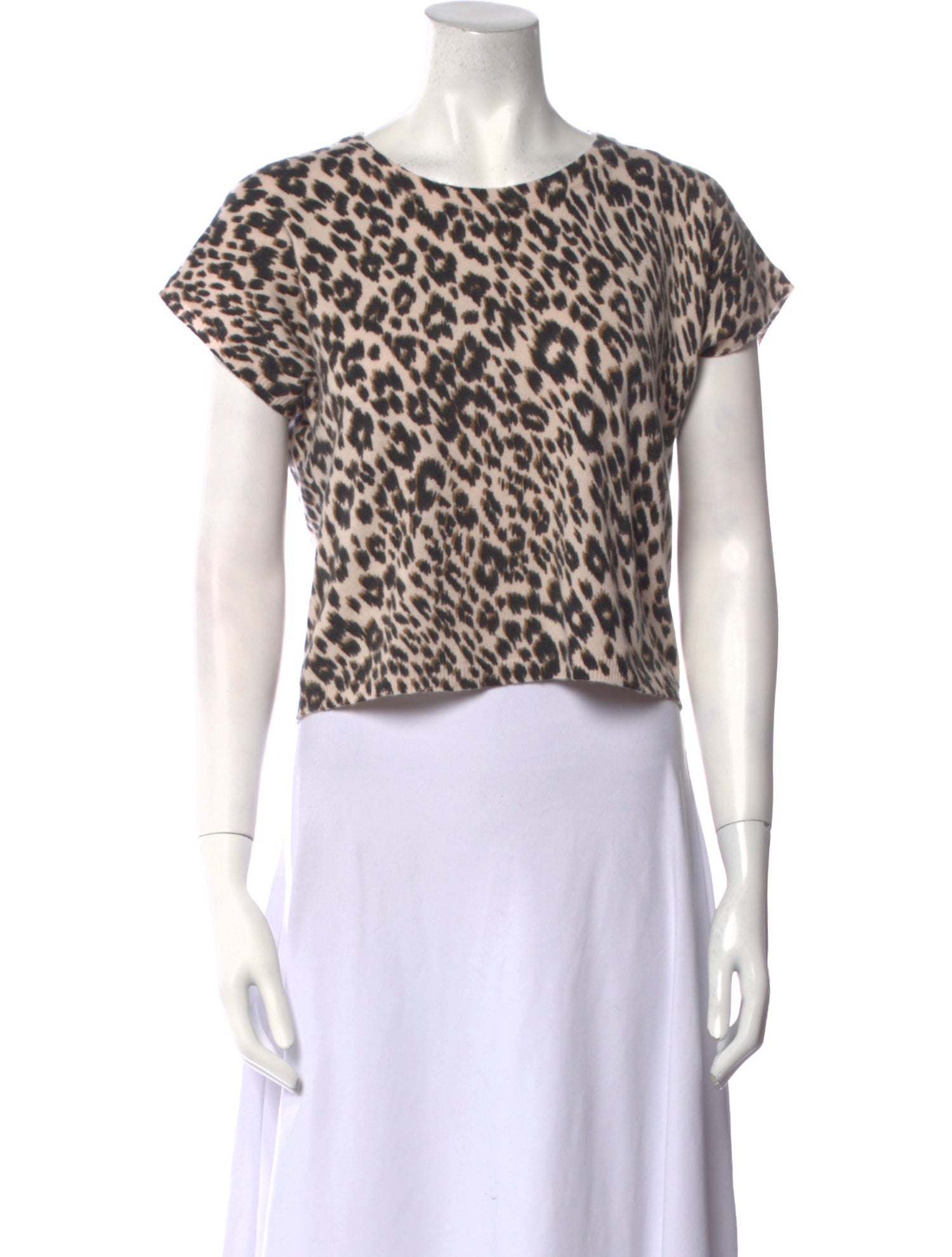 Le Superbe Cashmere Animal Print Sweater