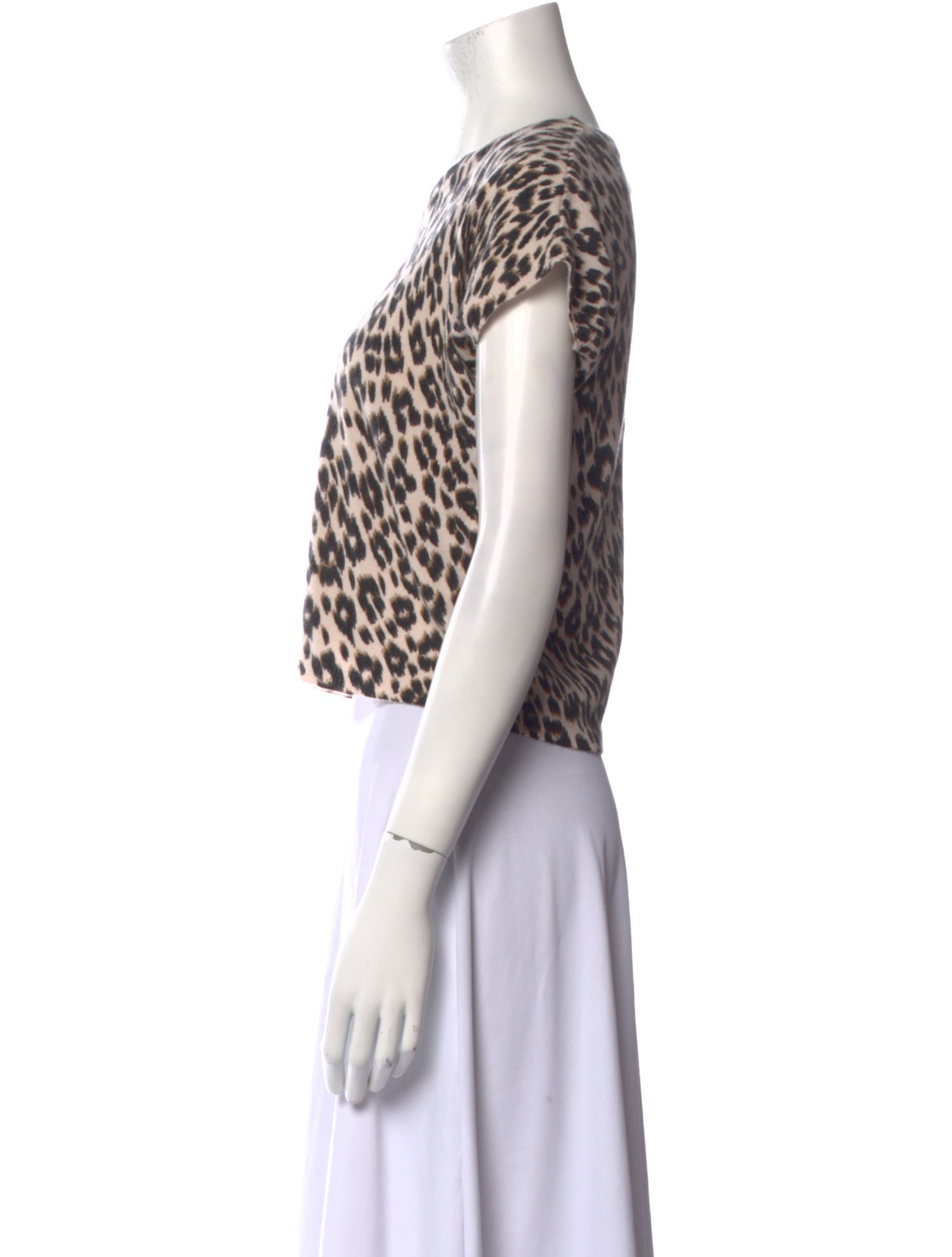 Le Superbe Cashmere Animal Print Sweater