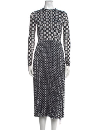 Le Superbe Printed Midi Length Dress