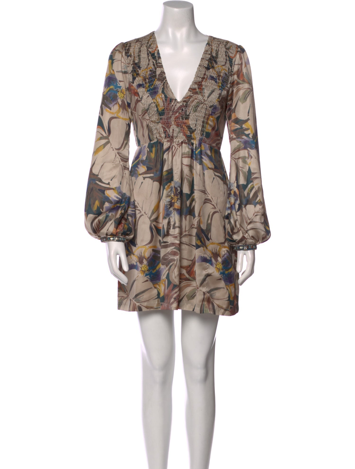 Le Superbe Printed Mini Dress