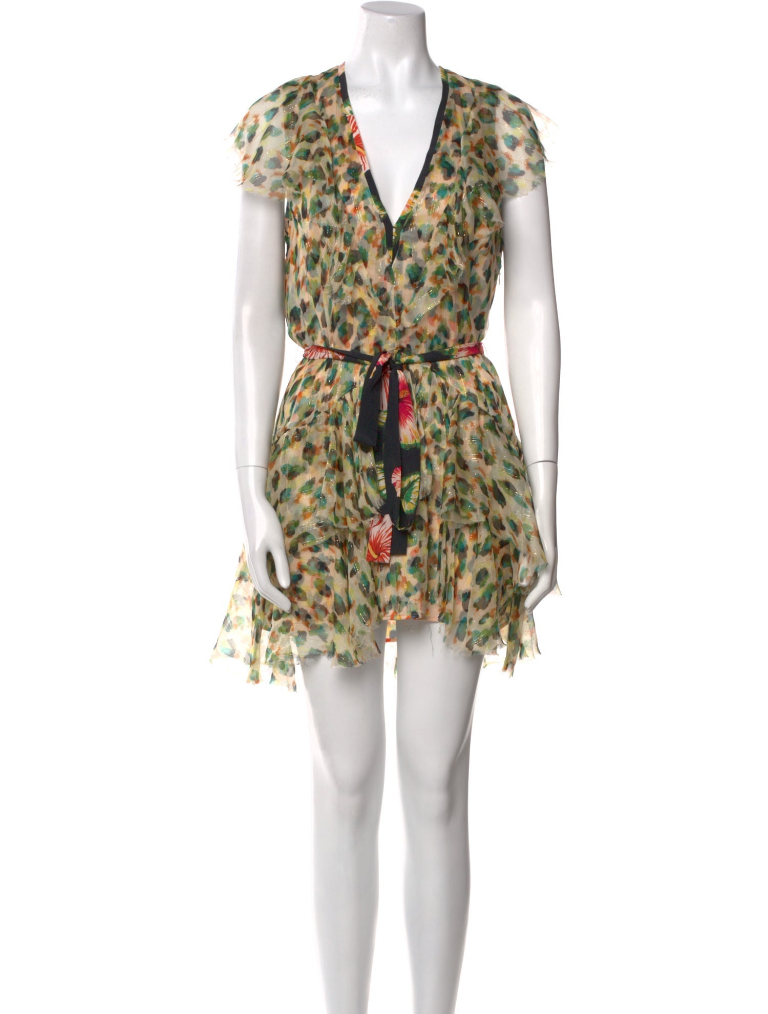 Le Superbe Silk Mini Dress