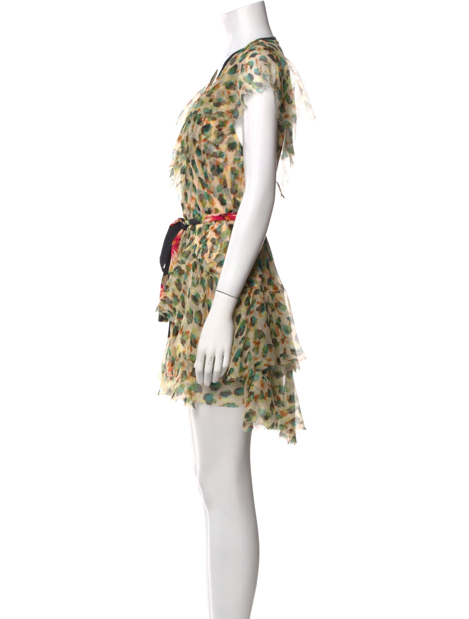 Le Superbe Silk Mini Dress