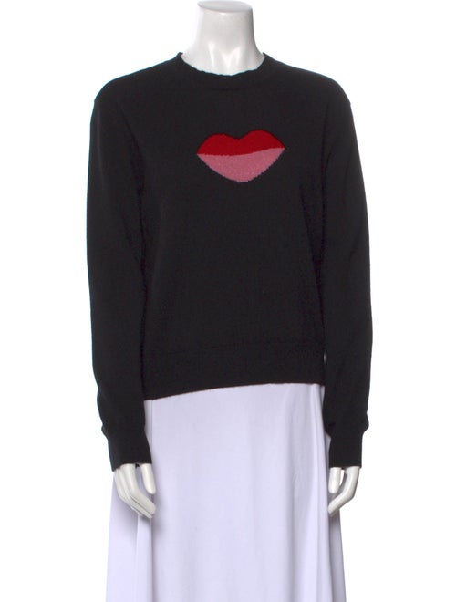 Le Superbe Cashmere Graphic Print Sweater