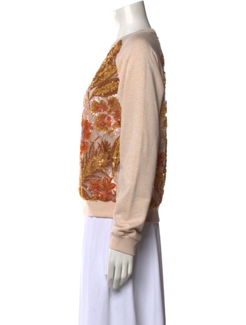 Le Superbe Printed Crew Neck Sweater