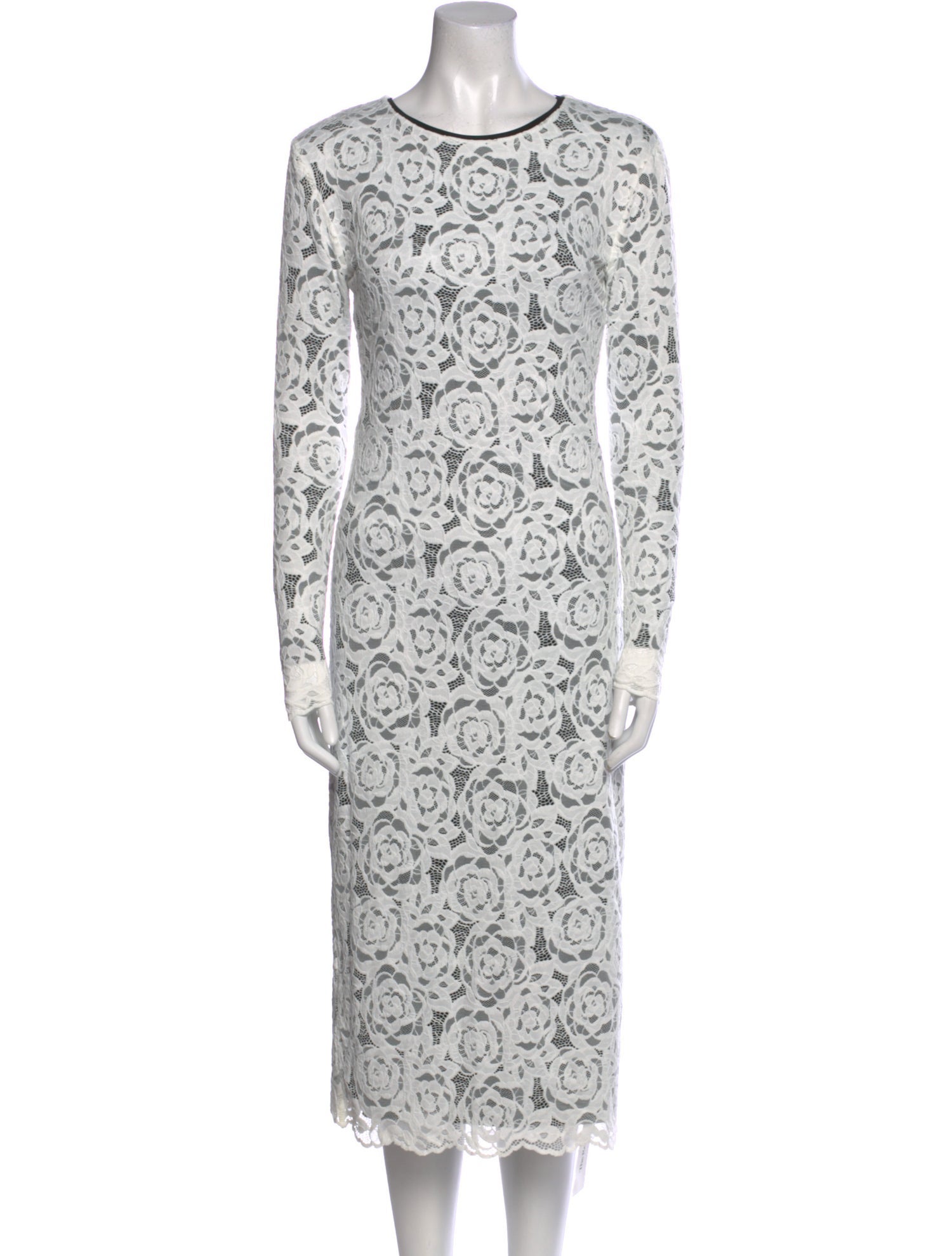 Le Superbe Paisley Print Midi Length Dress