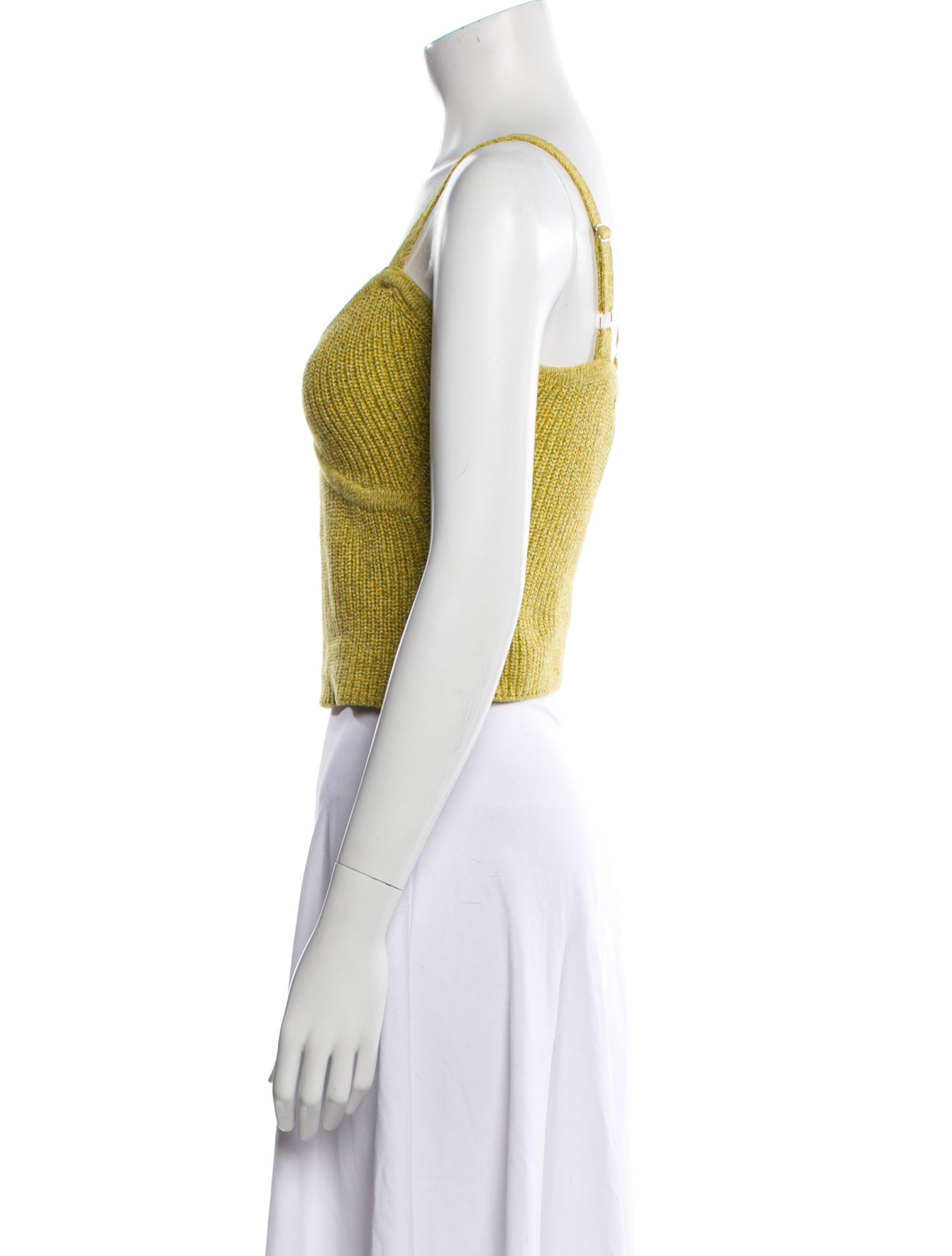 Le Superbe V-Neck Sleeveless Crop Top