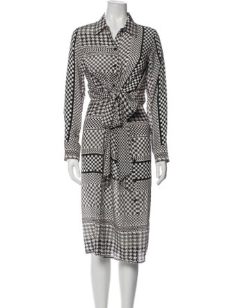 Le Superbe Silk Midi Length Dress