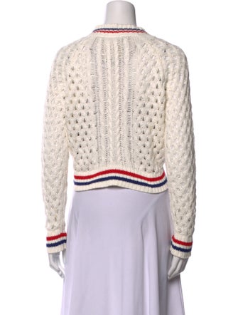 Le Superbe Striped V-Neck Sweater