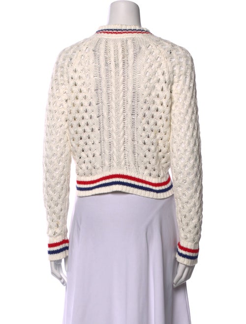 Le Superbe Striped V-Neck Sweater