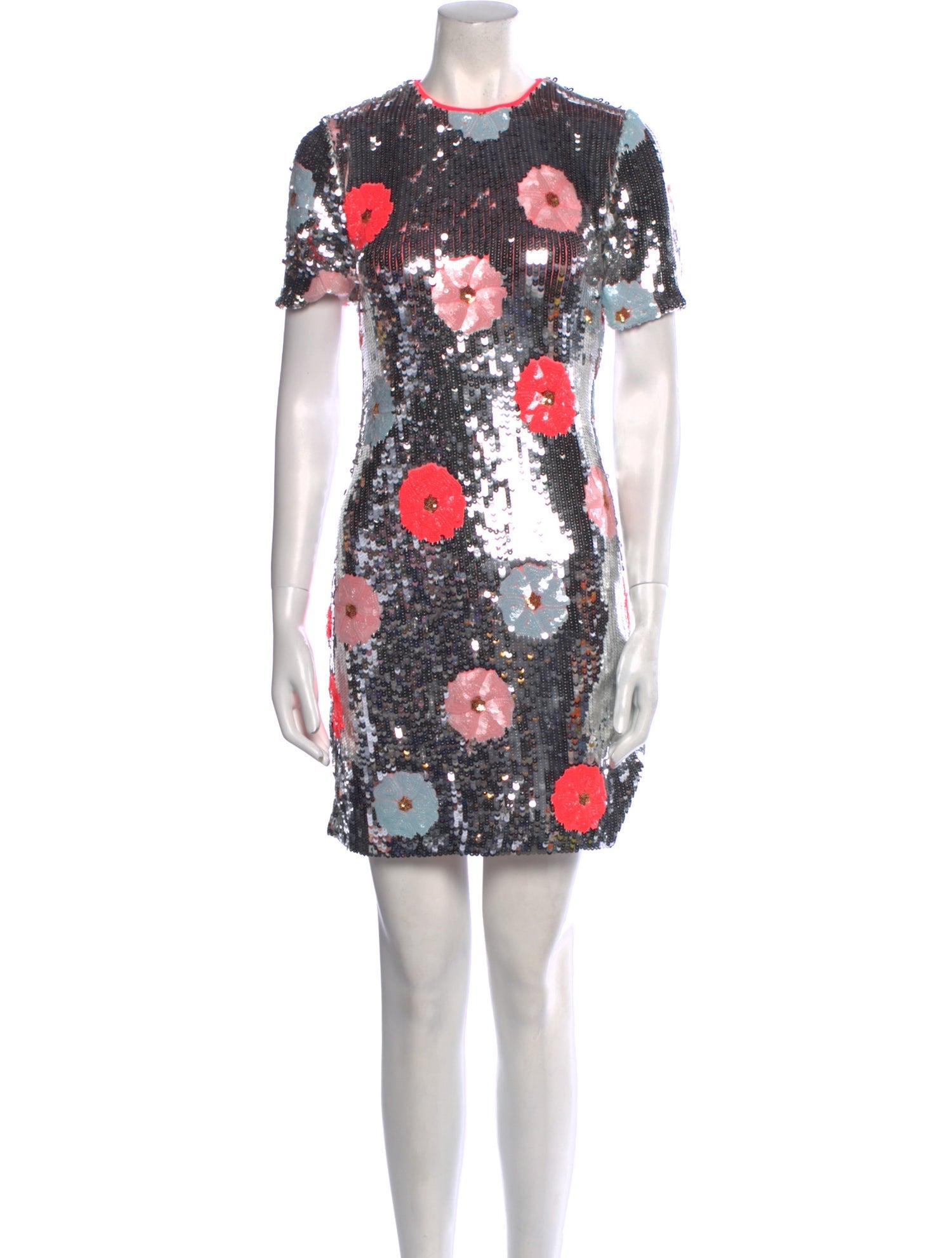 Le Superbe Floral Print Mini Dress