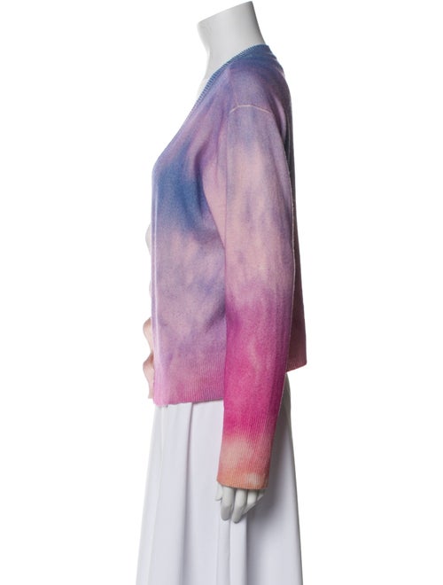 Le Superbe Printed V-Neck Sweater