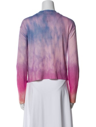 Le Superbe Printed V-Neck Sweater