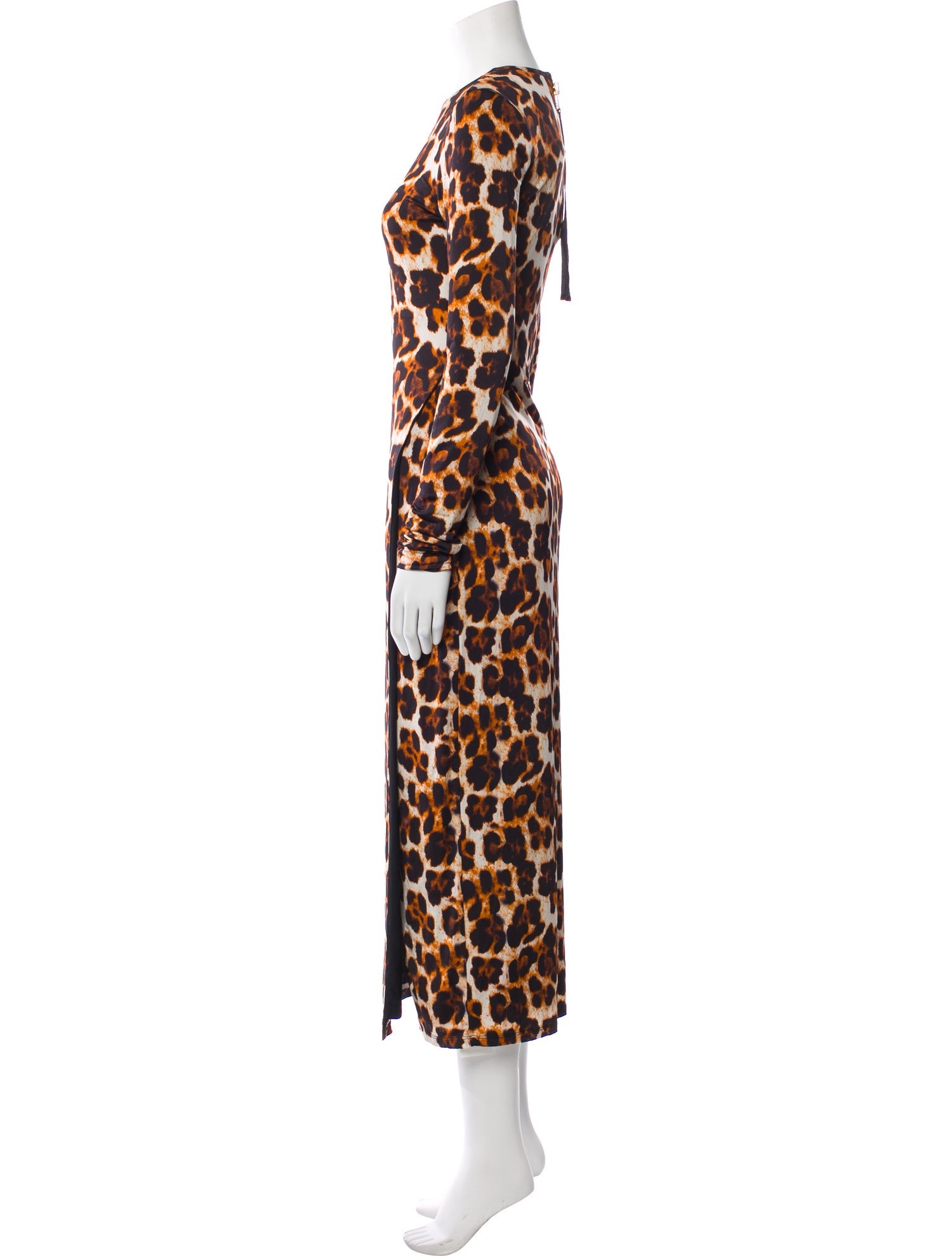 Le Superbe Animal Print Long Dress