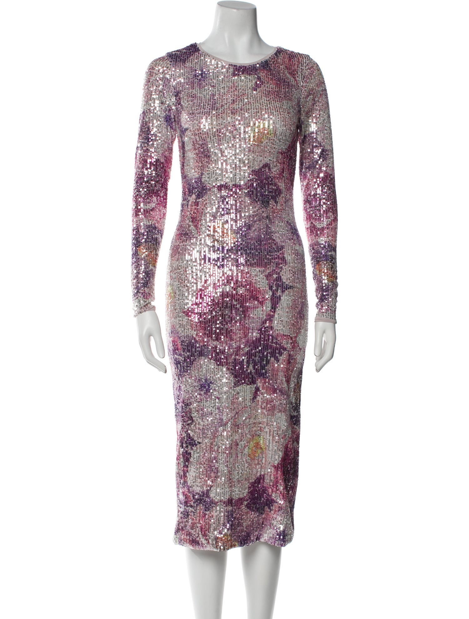 Le Superbe Printed Midi Length Dress w/ Tags