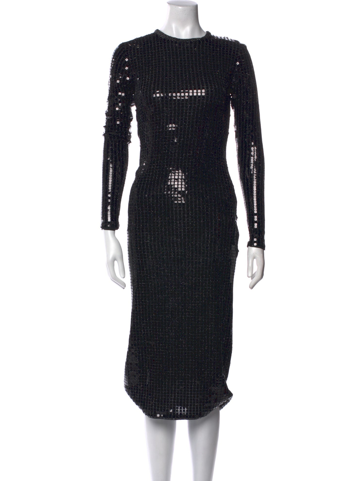 Le Superbe Crew Neck Midi Length Dress w/ Tags