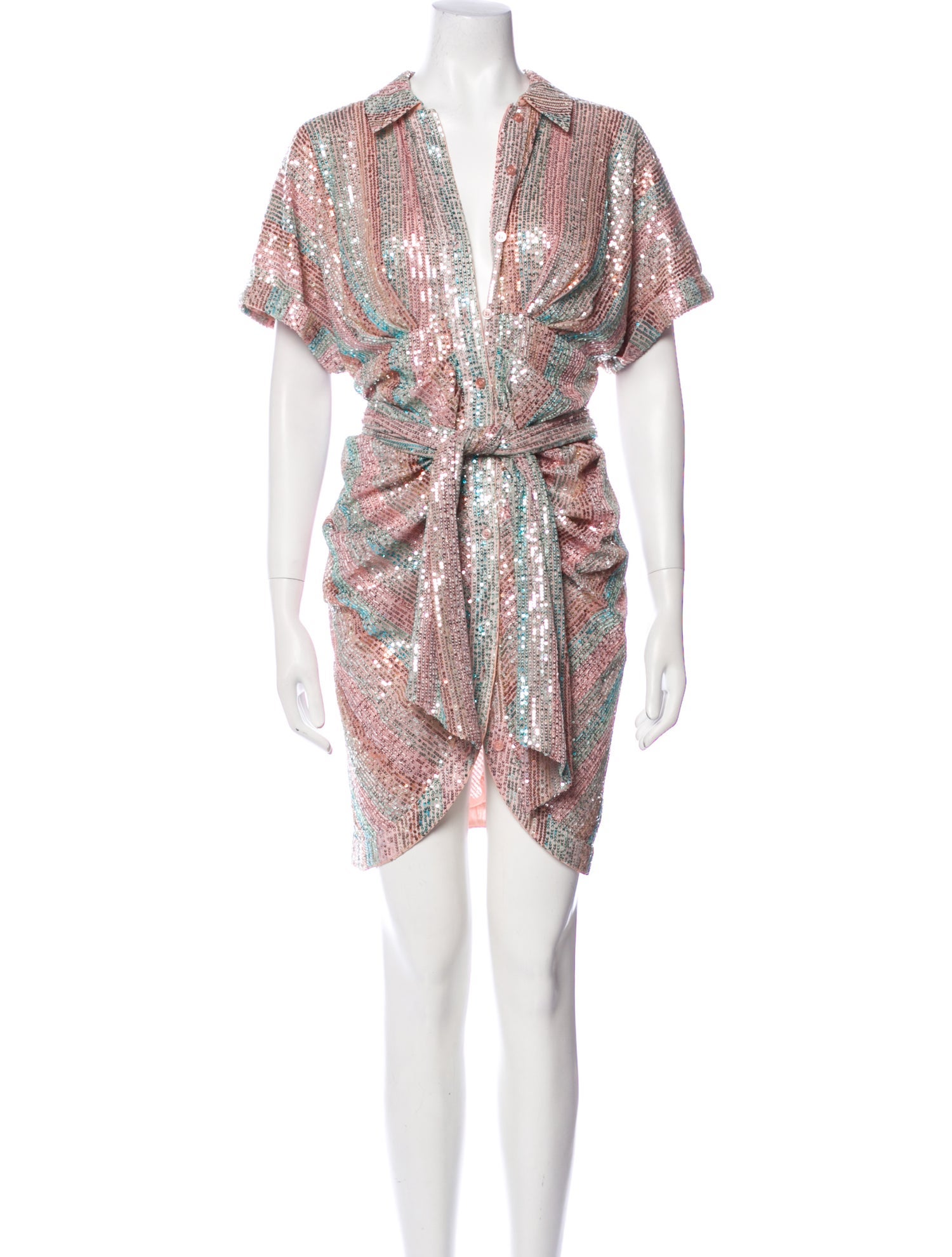 Le Superbe Paisley Print Knee-Length Dress