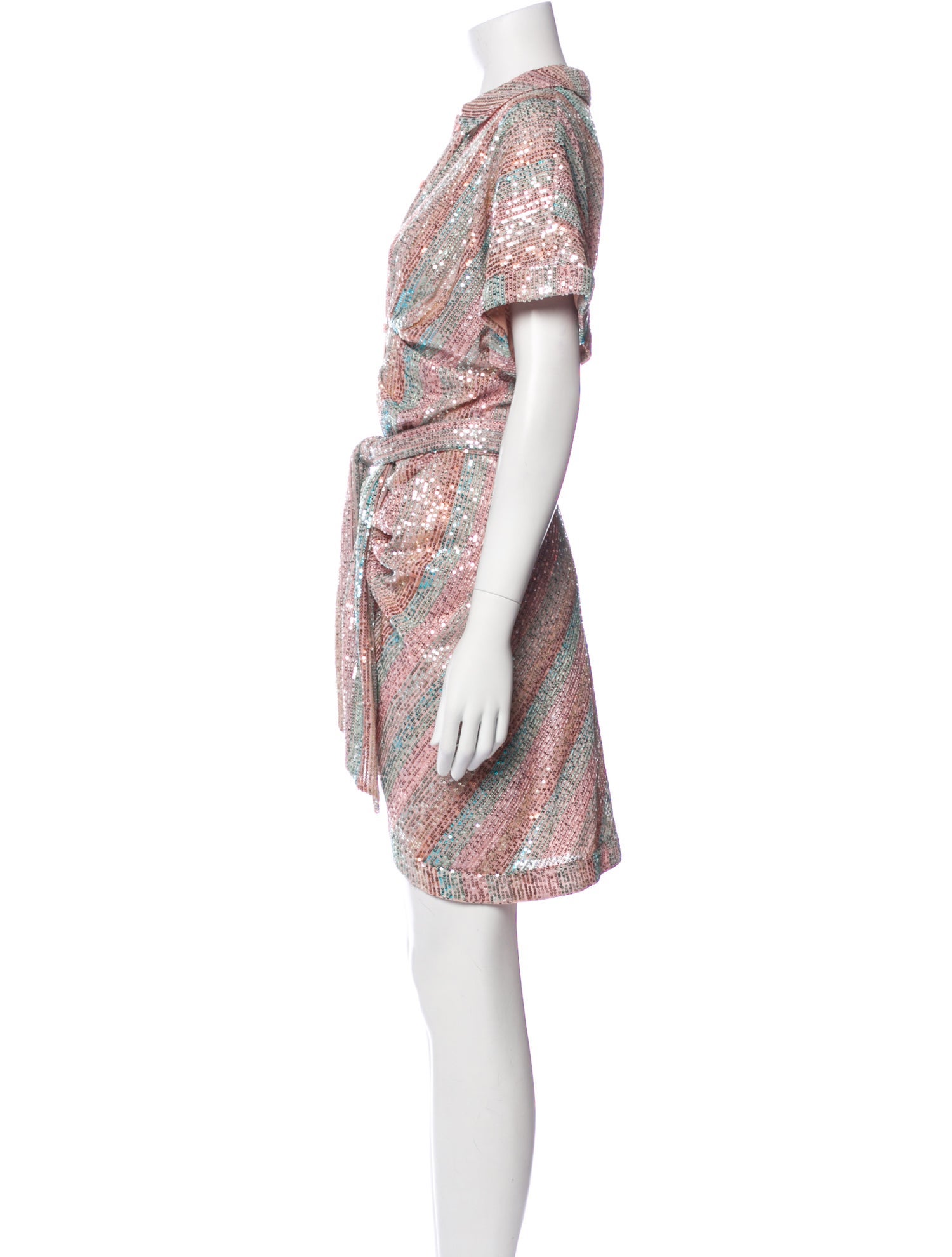 Le Superbe Paisley Print Knee-Length Dress