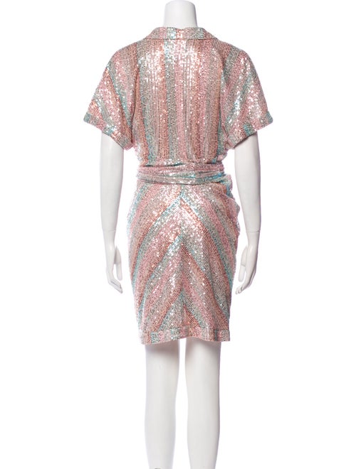 Le Superbe Paisley Print Knee-Length Dress