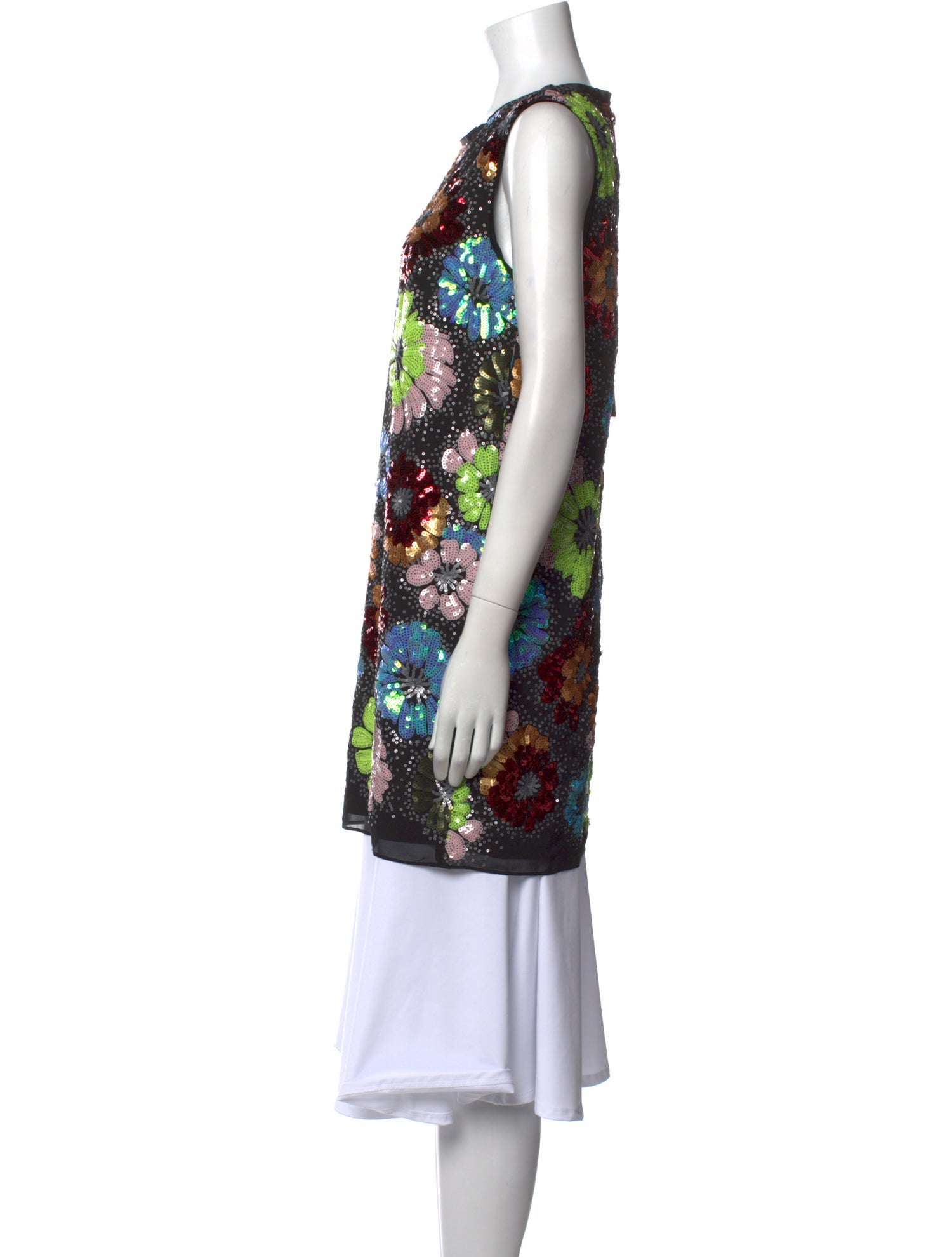 Le Superbe Floral Print Mini Dress