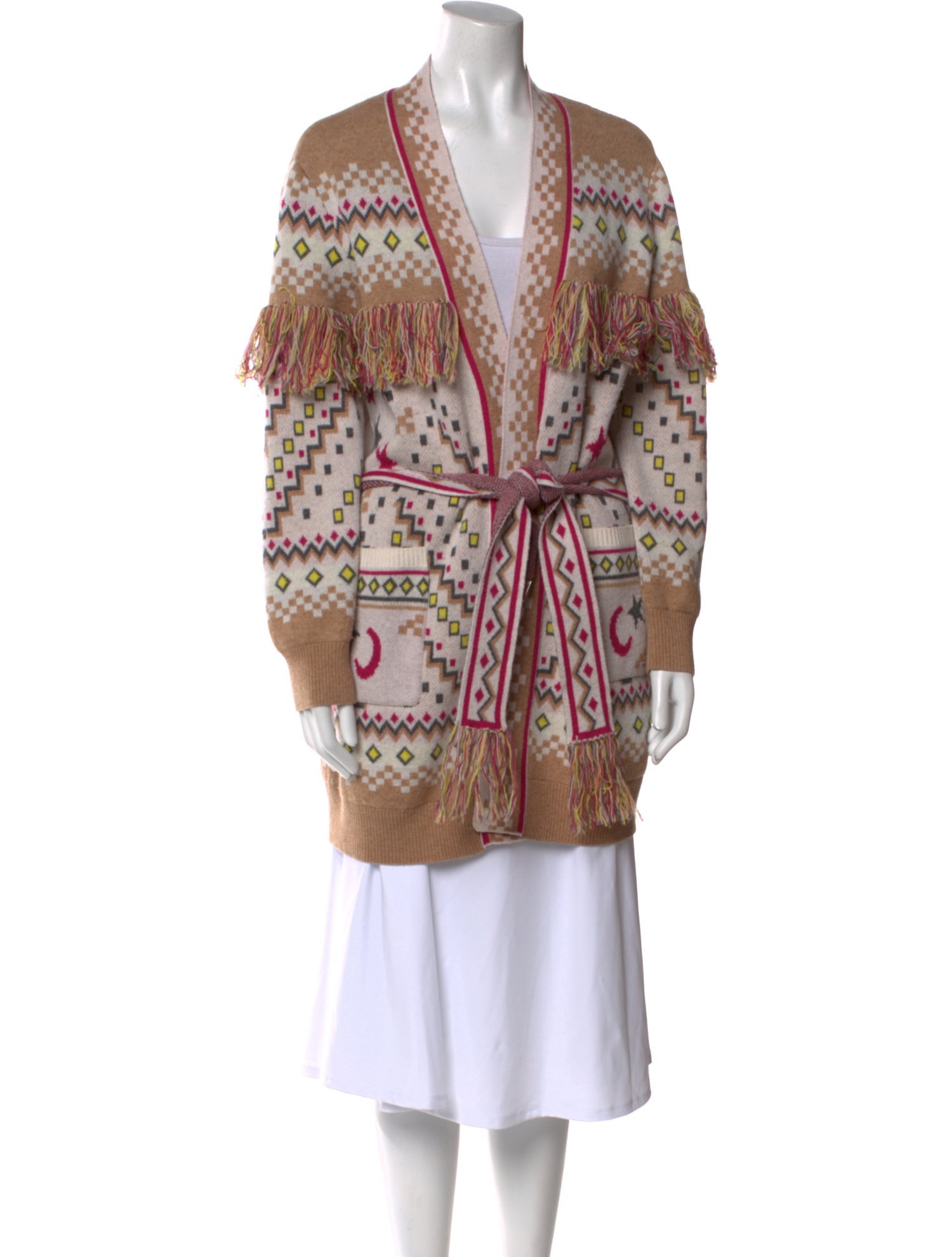 Le Superbe Wool Printed Sweater