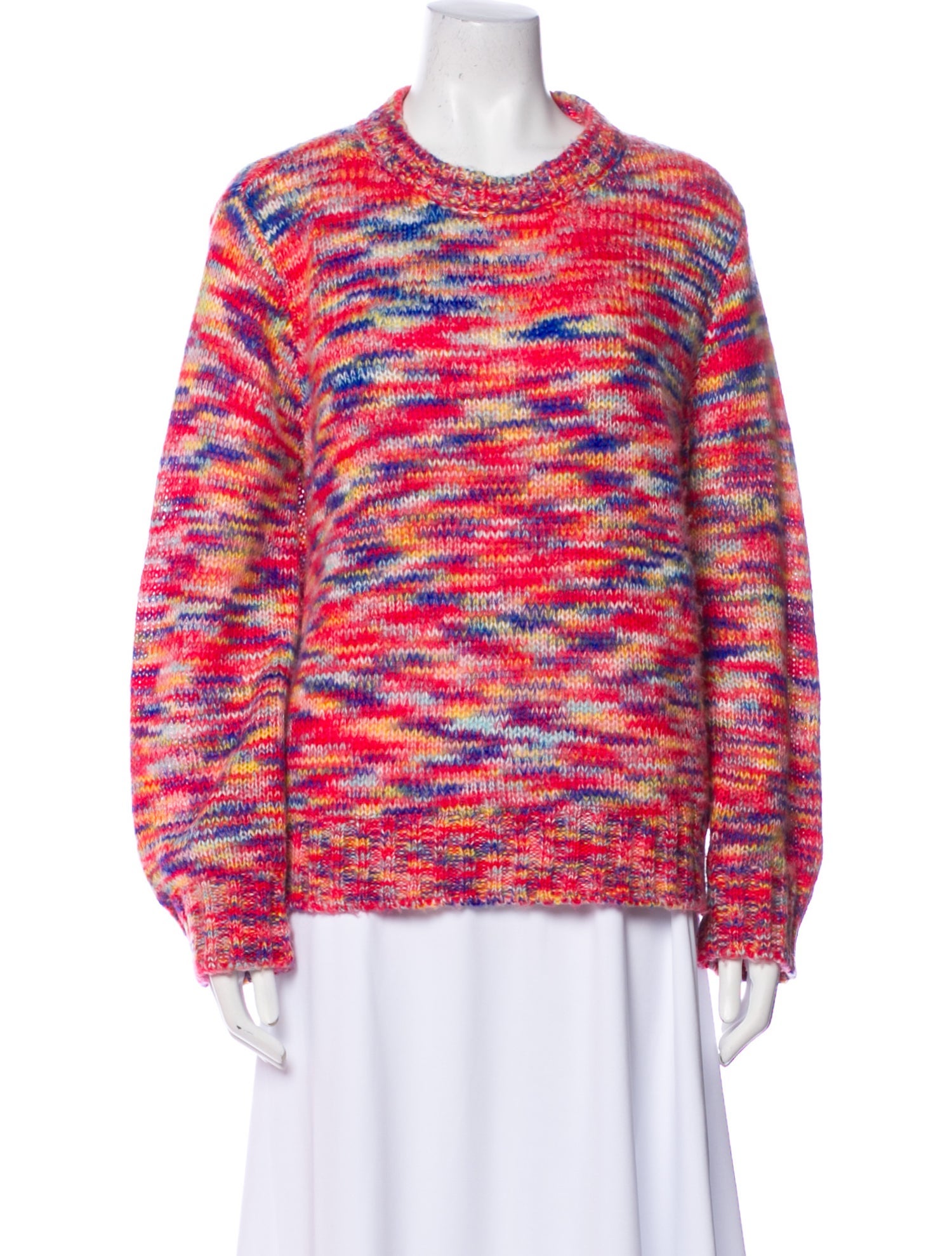 Le Superbe Printed Crew Neck Sweater