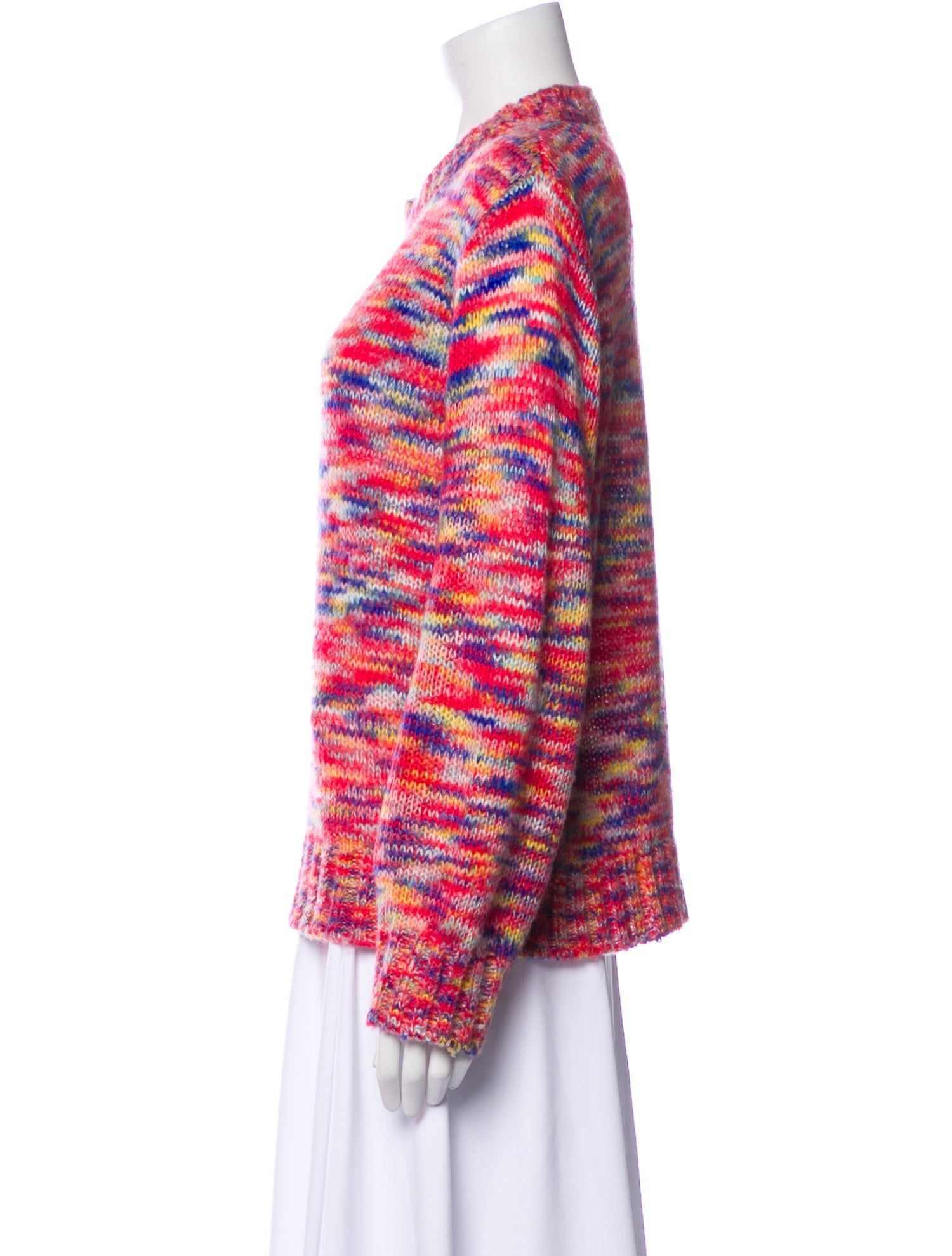 Le Superbe Printed Crew Neck Sweater