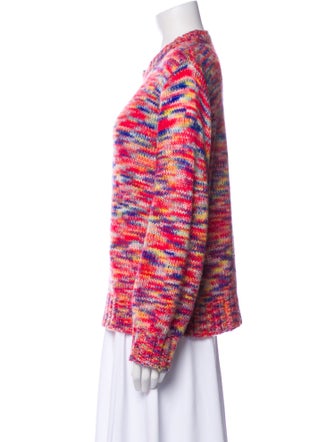 Le Superbe Printed Crew Neck Sweater