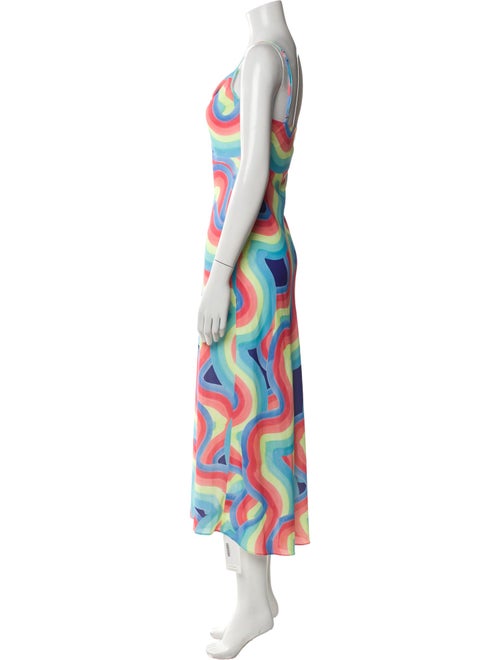 Le Superbe Printed Long Dress