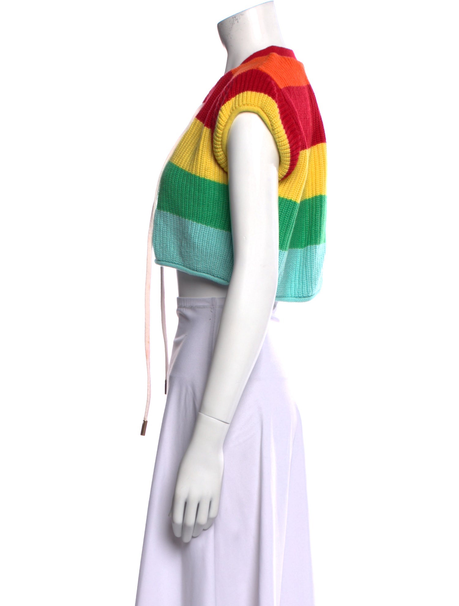 Le Superbe Striped V-Neck Sweater