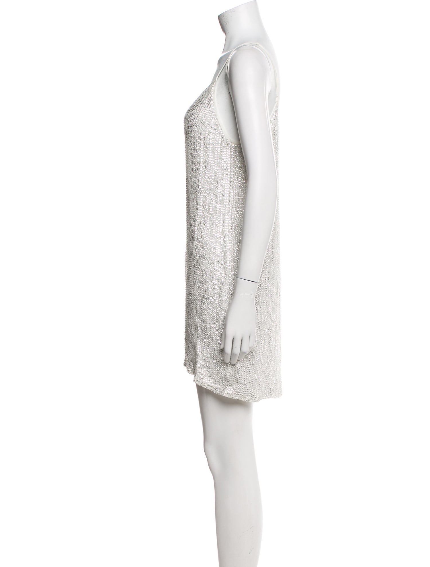 Le Superbe Scoop Neck Mini Dress