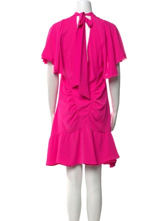 Le Superbe V-Neck Mini Dress