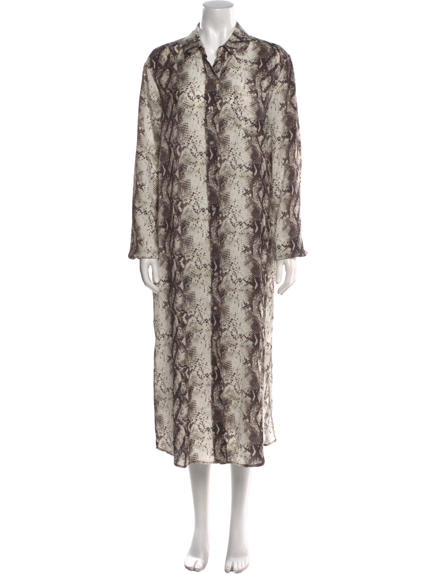 Le Superbe Animal Print Long Dress
