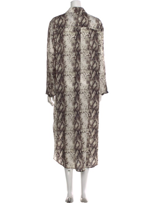 Le Superbe Animal Print Long Dress