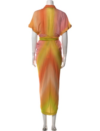 Le Superbe Tie-Dye Print Long Dress
