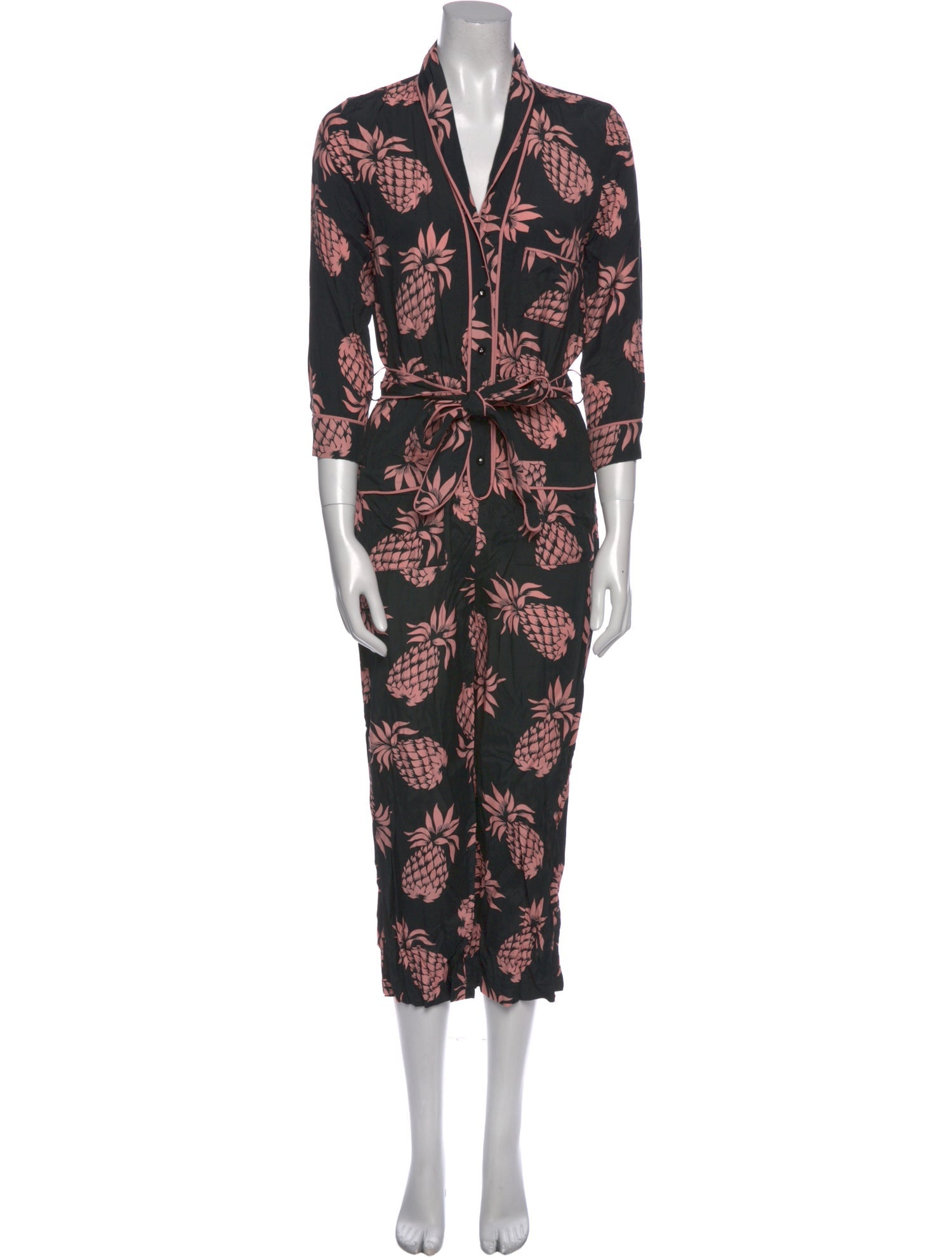 Le Superbe Silk Printed Jumpsuit