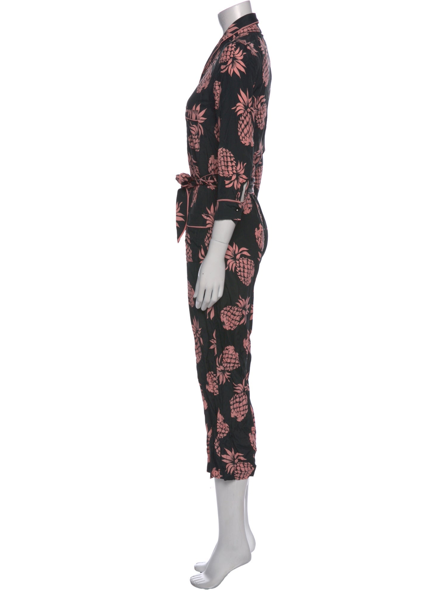 Le Superbe Silk Printed Jumpsuit