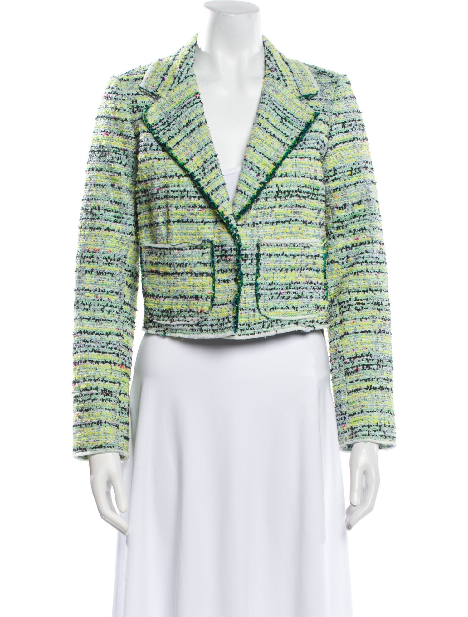 Le Superbe Tweed Pattern Blazer