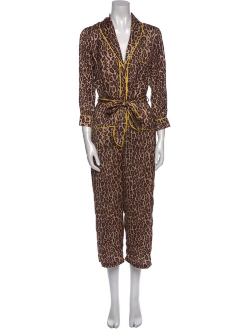 Le Superbe Animal Print Jumpsuit
